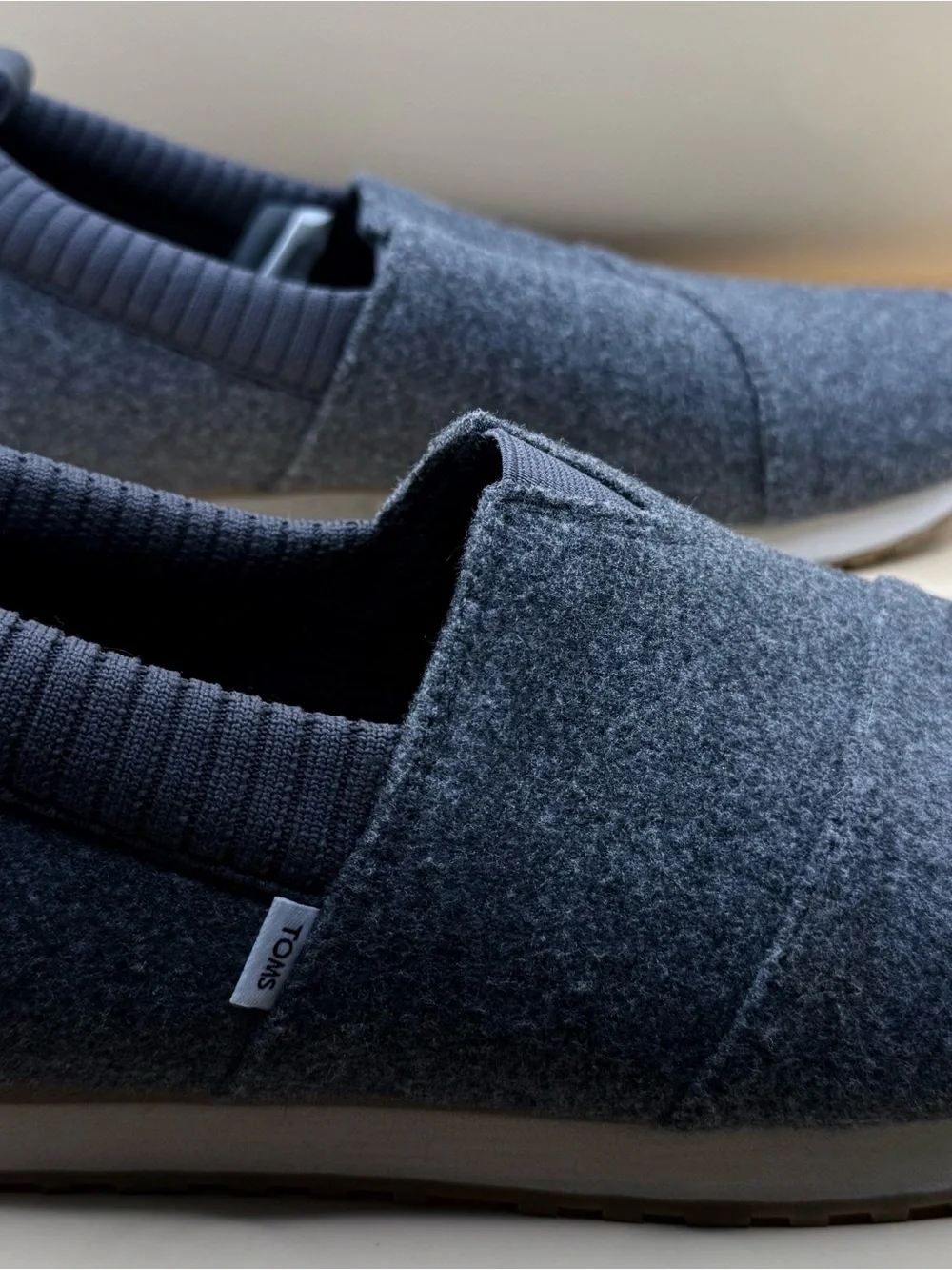 TOMS Mens Alpargata Mallow Felt Slip On Sneaker Grey 11 - Ezra / Resident Style